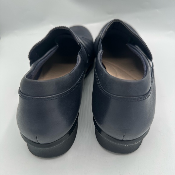 Clarks Women's Navy BlueHope Roxanne Leather Shoes Size 10M - Picture 4 of 12